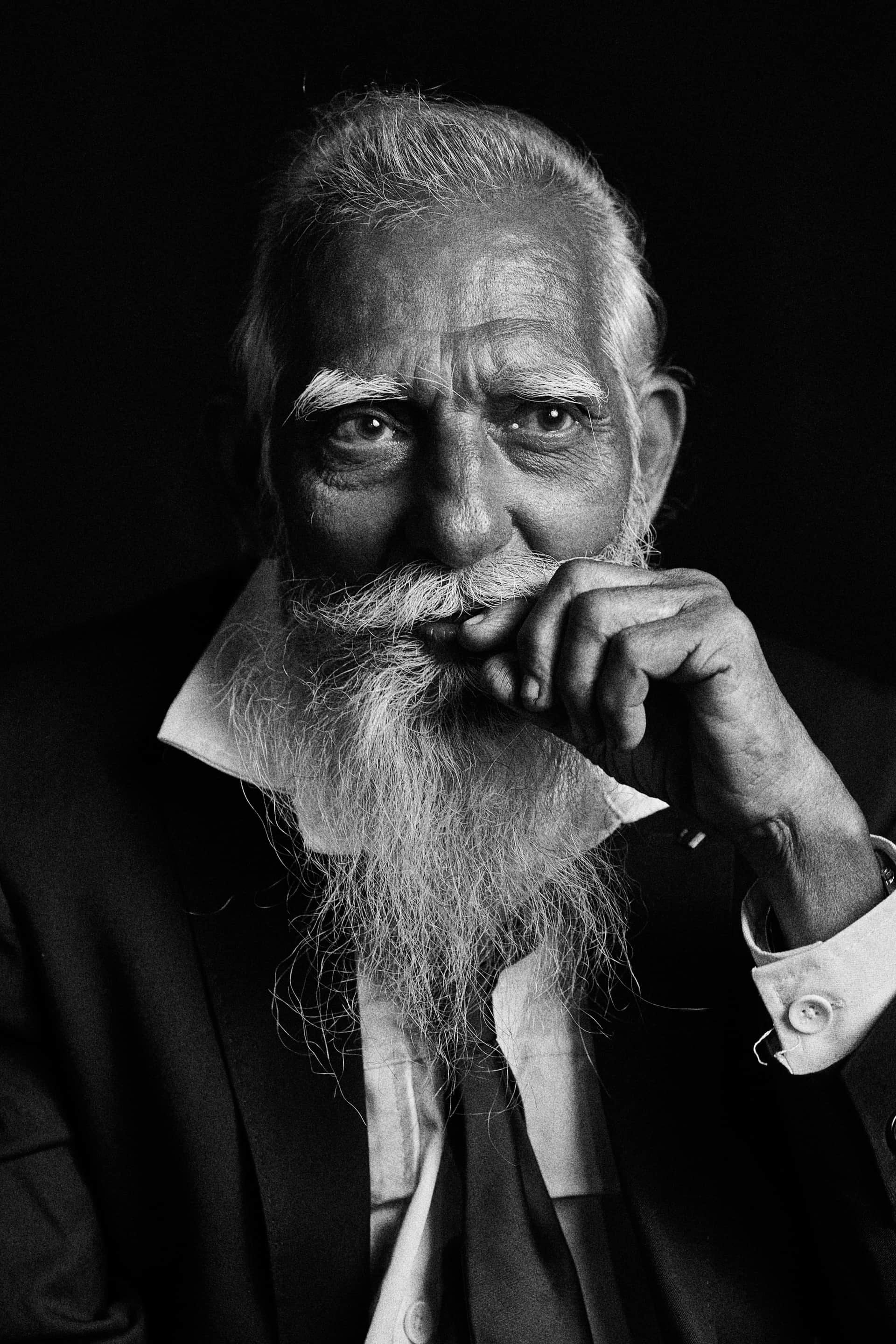 Student portrait of Shamil — artistic composition
