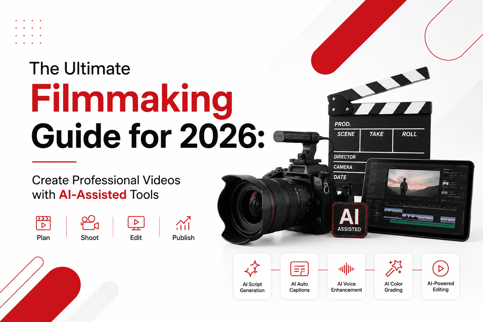 The Ultimate Filmmaking Guide for 2026: Create Professional Videos with AI-Assisted Tools